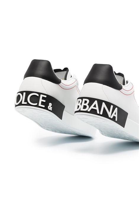 white calf leather Portofino sneakers  DOLCE & GABBANA | CS1760-AH52689697